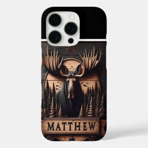 Matthew's Moose Crest iPhone 16 Pro Case