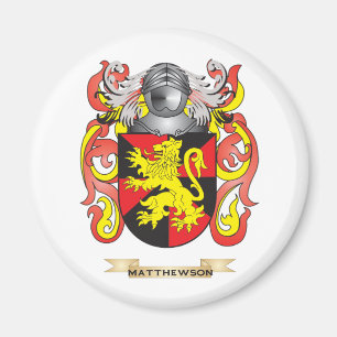 Matthewson Coat of Arms (Family Crest) Magnet