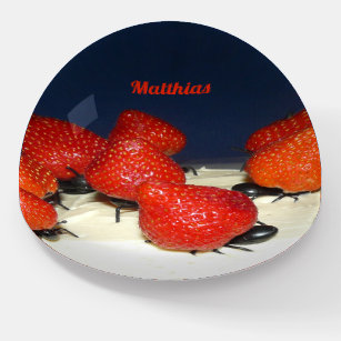 MATTHIAS ~ ANT ATTACK! Strawberry Cake! ~ UNUSUAL Paperweight