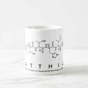 Matthias peptide name mug