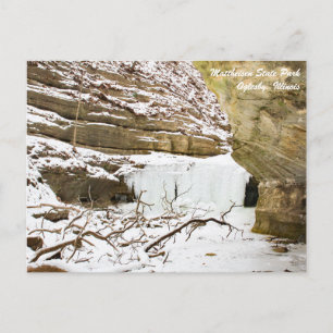 Matthiessen Illinois State Park Postcard