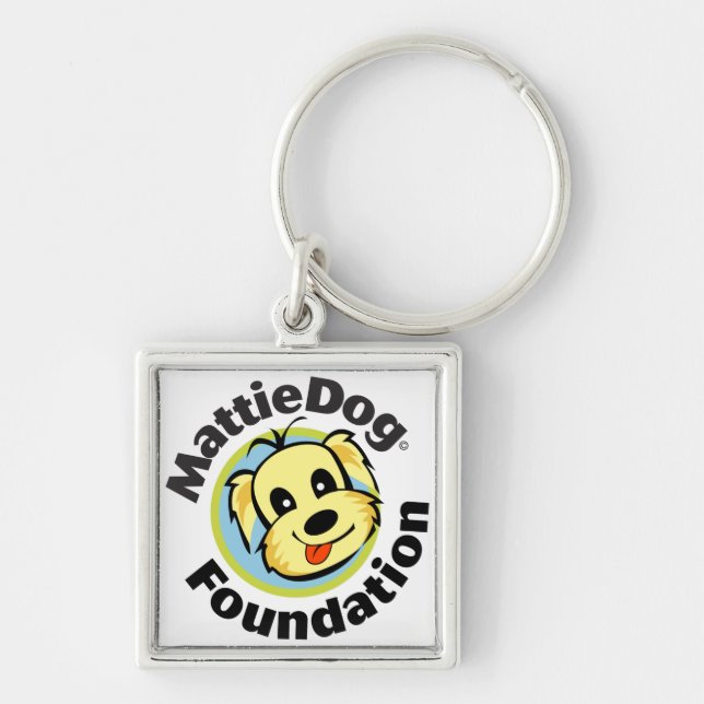MattieDog Foundation Keychain (Front)