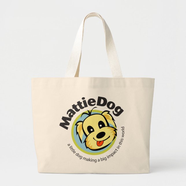 MattieDog Tote Bag (Front)
