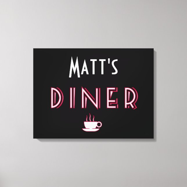 Matt's Art Deco Diner Sign (Front)