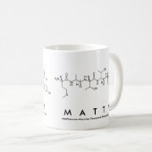 Matty peptide name mug (Front Right)
