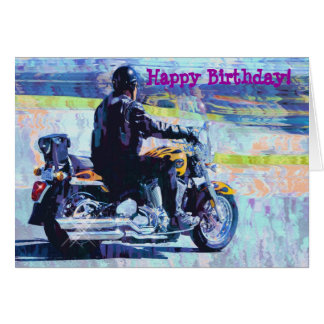 Motorcycle Birthday Cards, Photo Card Templates, Invitations & More