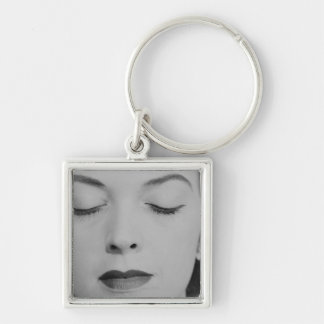 Mature Woman 2 Key Ring