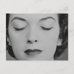 Mature Woman 2 Postcard