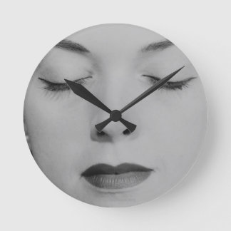 Mature Woman 2 Round Clock