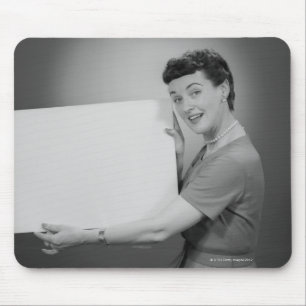 Mature Woman Mouse Mat