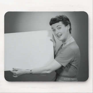 Mature Woman Mouse Mat