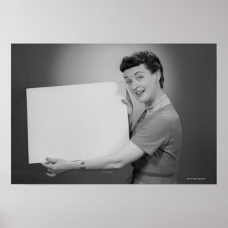 Mature Woman Poster