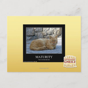 Maturity Postcard