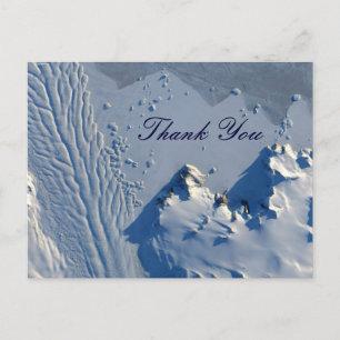 Matusevich Glacier, Antarctica Thank You Postcard