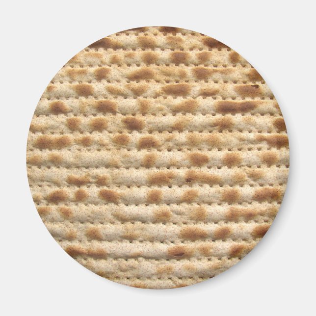 Matzah biscuit flatbread magnet (Front)