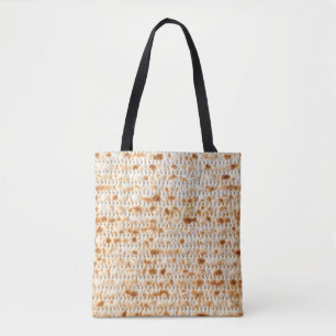 Matzah Magnified Passover Tote Bag
