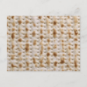 MATZAH POSTCARD ~ unleavened and pesadich