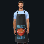 Matzo Baller Funny Basketball Hanukkah Gift  Apron<br><div class="desc">funny, hanukkah, jewish, jew, holiday, matzo, baseball, birthday, gift, sport, </div>