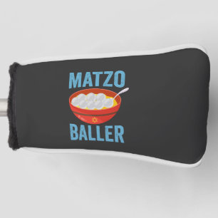 Matzo Baller Funny Golf Hanukkah Holiday Gift  Golf Head Cover
