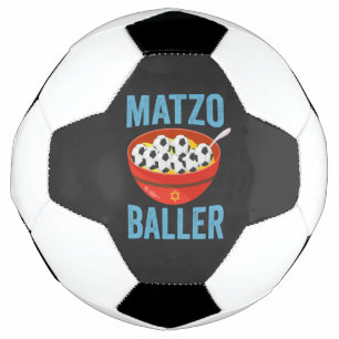 Matzo Baller Funny Soccer Hanukkah Holiday Gift Football