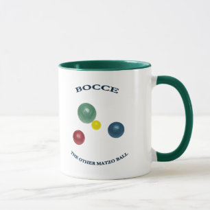 Matzo Bocce Ball Mug