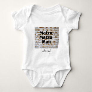 Matzo, Matzo Man Baby Bodysuit