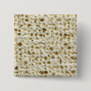 Matzoh 15 Cm Square Badge