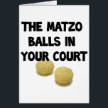 matzoh balls<br><div class="desc">Greeting Card Vertical Template</div>
