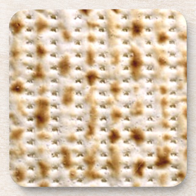 Matzoh Drink Coasters - Kosher l' Pesach (Front)