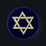 Matzoh Star of David 6 Cm Round Badge<br><div class="desc"></div>