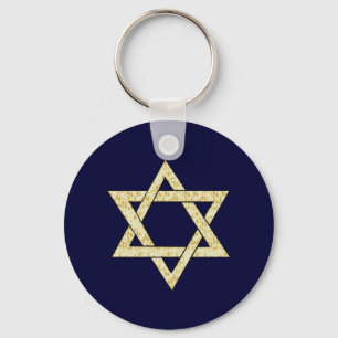 Matzoh Star of David Key Ring