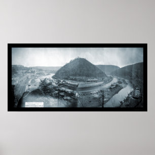 Mauch Chunk, PA Photo 1879 Poster