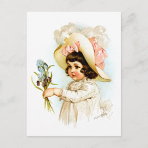 Maud Humphrey: French Child Postcard