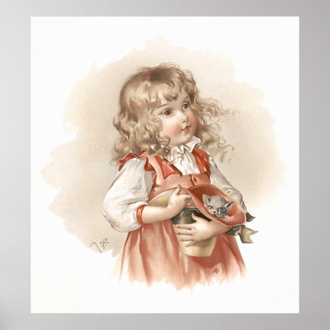 Maud Humphrey's Summer Girl Poster (Front)