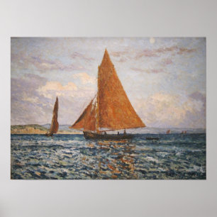 Maufra - Coast Bay Of Douarnenez France Poster