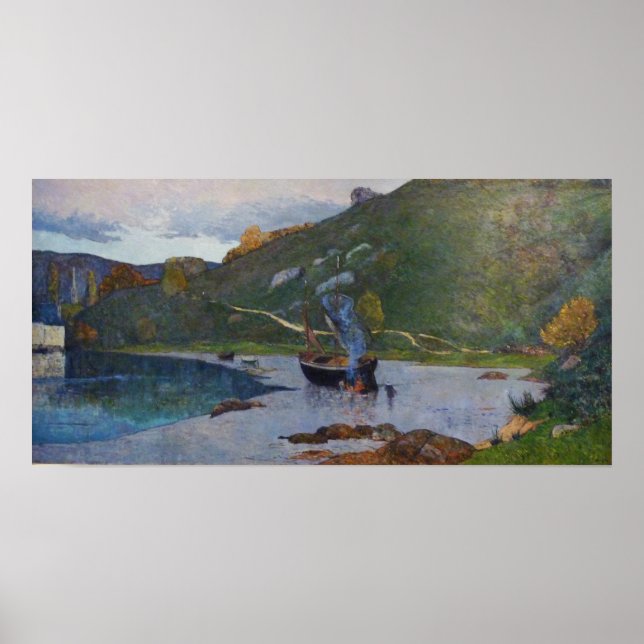 Maufra - View Of Pont De Pont Aven Poster (Front)