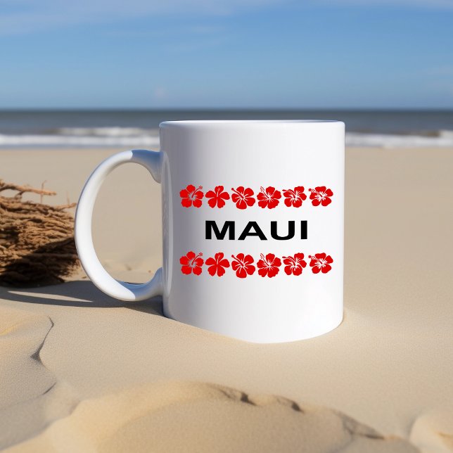 Maui Aloha Flower Bands Light-Colour Coffee Mug (Creator Uploaded)