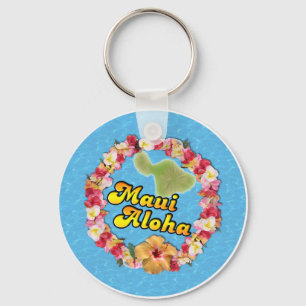 Maui Aloha Key Ring