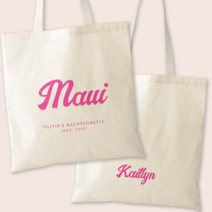 Maui Bachelorette Party Personalised Tote Bag