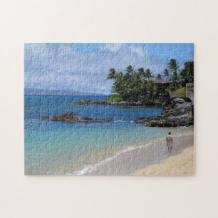 Maui Beach and Ocean Scene Jigsaw Puzzle
