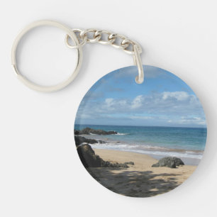Maui Beach Keychain