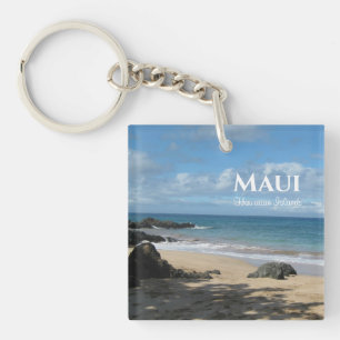 Maui Beach Keychain
