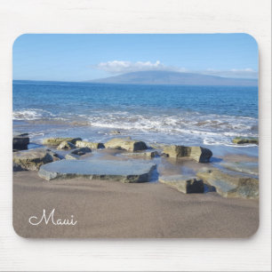 Maui Beach & Waves Mouse Pad