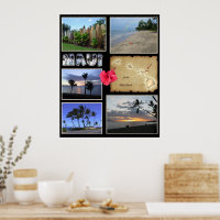 Maui Collage with Your Photos and Date