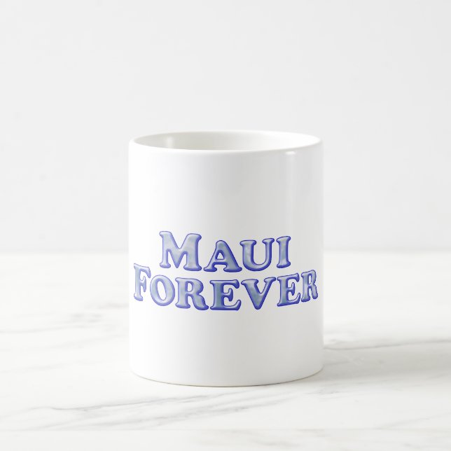Maui Forever - Bevel Basic Coffee Mug (Center)
