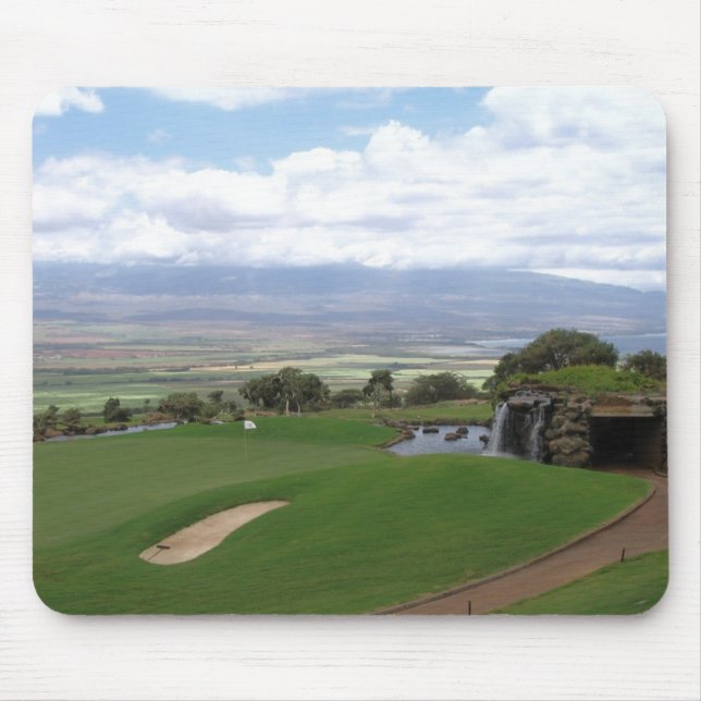 Maui Golf Mouse Mat (Front)