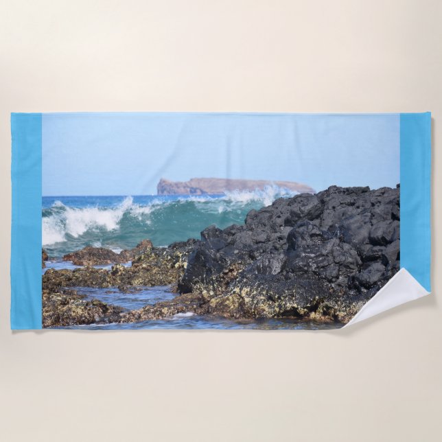Maui Hawaii Beach Towel (Front)