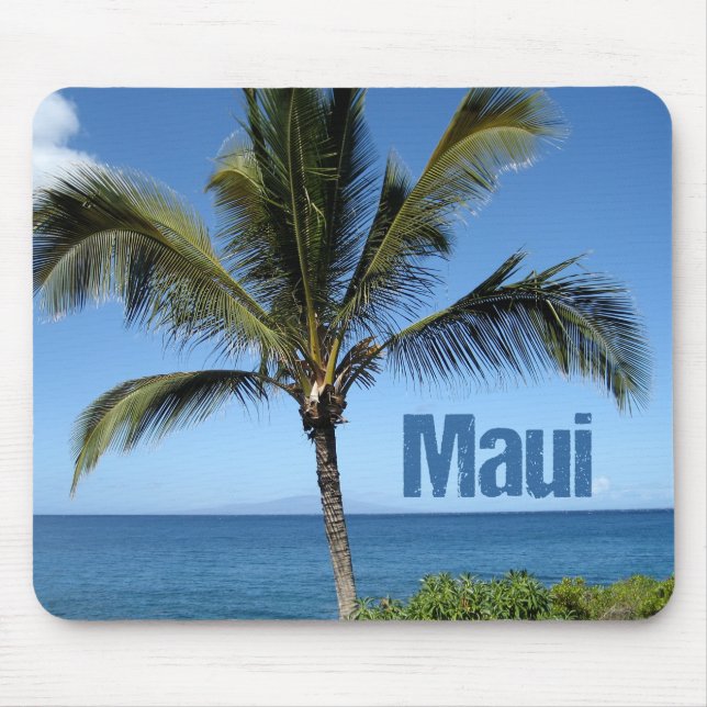 Maui Hawaii Beautiful Island Photography Beach Mouse Mat (Front)