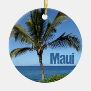 Maui Hawaii Ceramic Tree Decoration