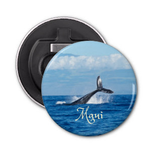 Maui Hawaii Ocean Whale Tail Bottle Opener